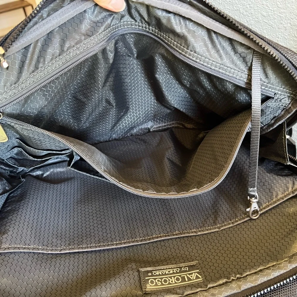 Andiamo Gray Laptop Bag for Men